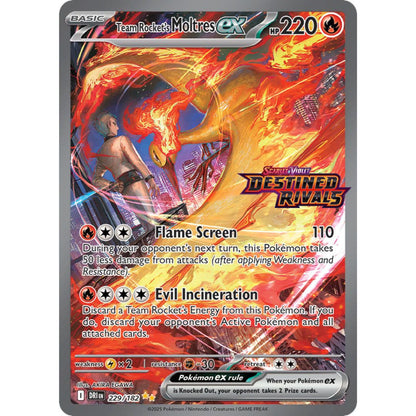 Team Rocket's Moltres ex Ultra-Premium Collection