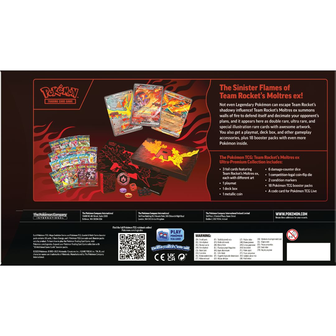 Team Rocket's Moltres ex Ultra-Premium Collection